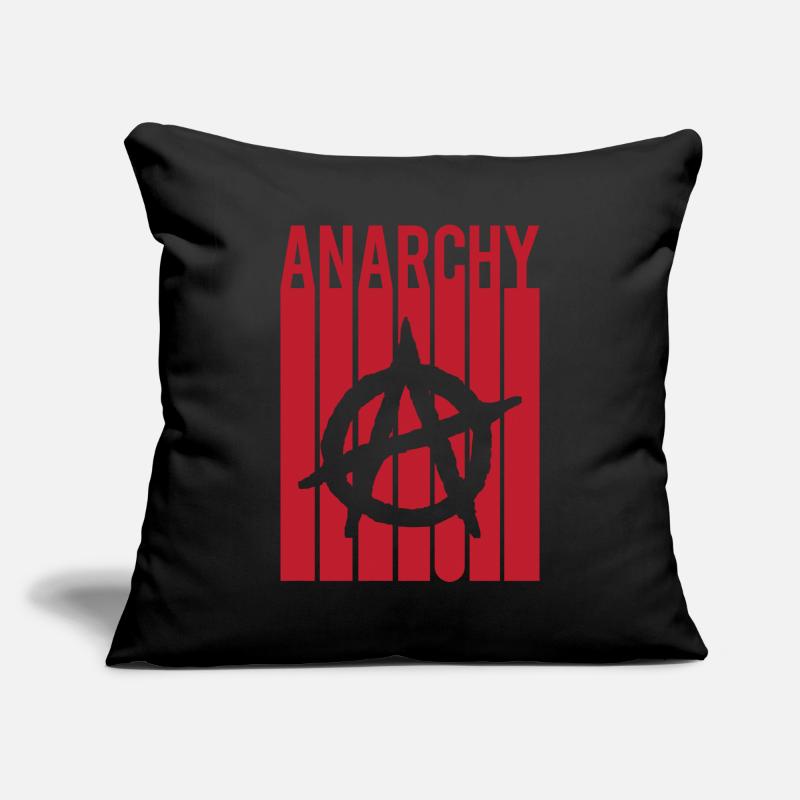 anarchy t shirt design Anarchy anarchy anarki Sofa pillowcase 17,3'' x 17,3'' (45 x 45 cm)
