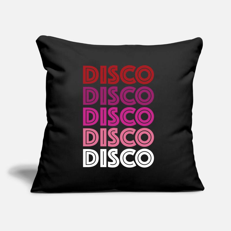 Disco Disco Disco Sofa pillowcase 17,3'' x 17,3'' (45 x 45 cm)