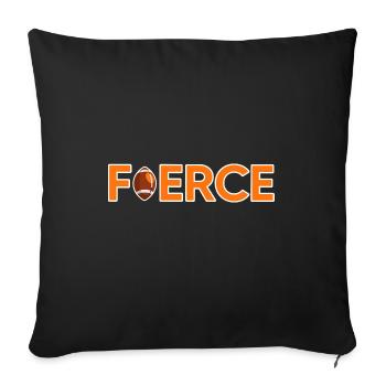 Rugby Rugby Players Rugby Season Rugby Logo - Sofa pillowcase 17,3'' x 17,3'' (45 x 45 cm) - black - Front