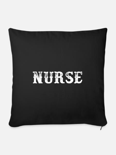 Nurse - Sofakissenbezug 45 x 45 cm - Schwarz