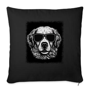 Funny Quote Dog Owner Beagle Lover Gift - Sofa pillowcase 17,3'' x 17,3'' (45 x 45 cm) - black - Front