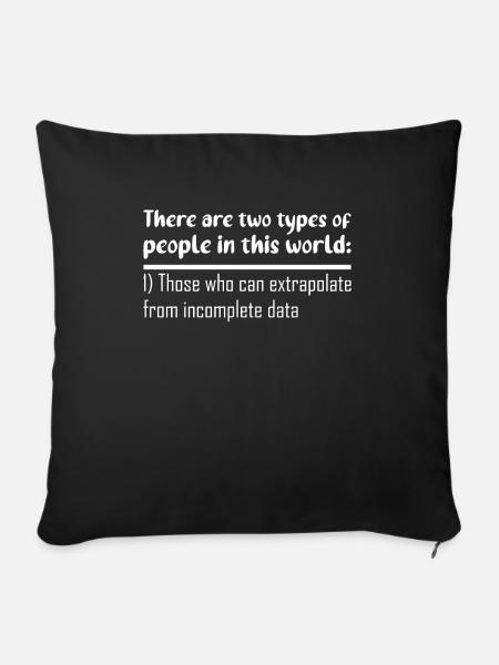 Datenbankdaten SQL Programmer Administration - Sofakissenbezug 45 x 45 cm - Schwarz