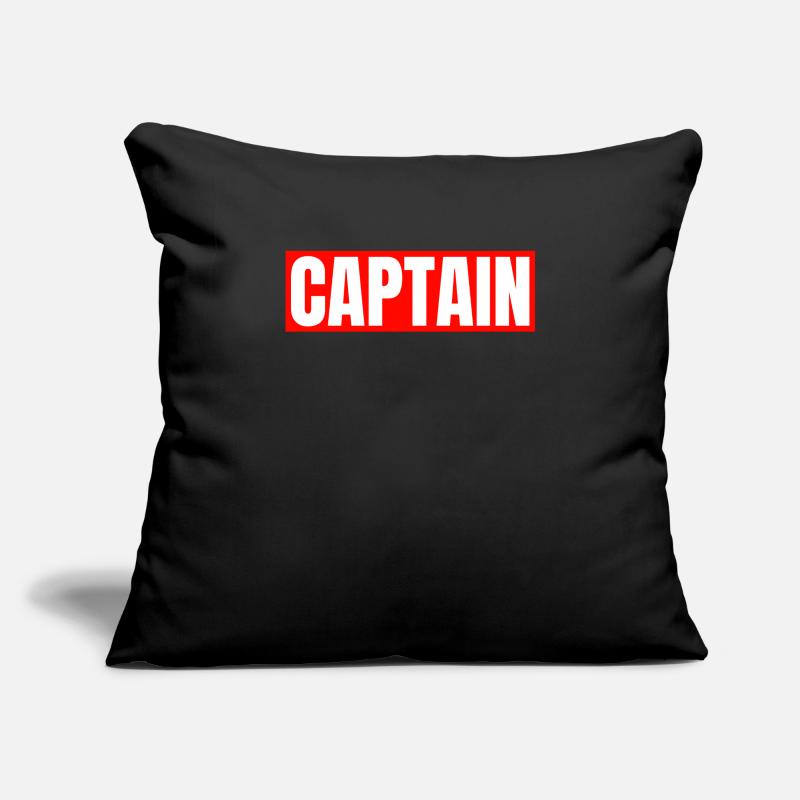 Boot Stuff Captain Lustiges Pontonboot Seeschiff Sofakissenbezug 45 x 45 cm