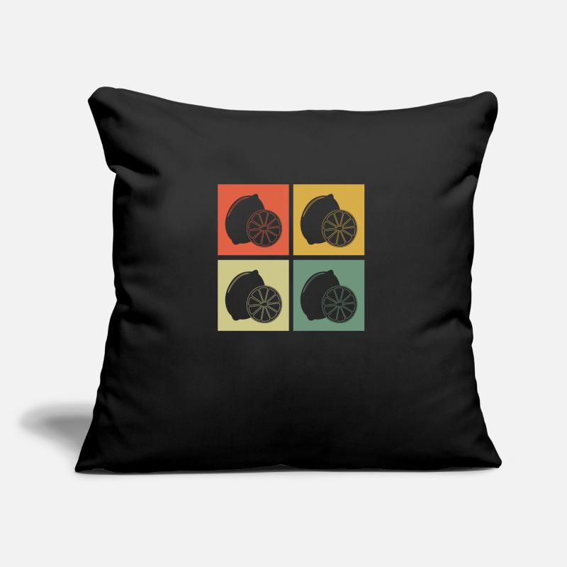 Lemon Fruit Lover Retro Lemonade Gift idea Sofakissenbezug 45 x 45 cm