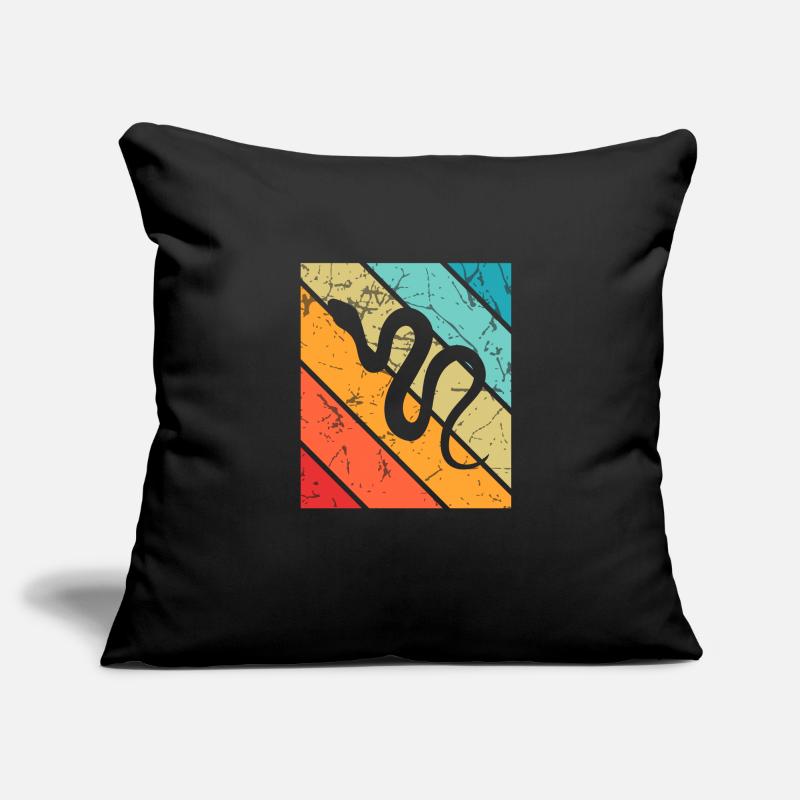 Snake Retro Reptile Python Gift idea Sofa pillowcase 17,3'' x 17,3'' (45 x 45 cm)