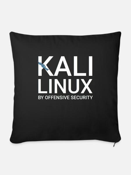 Kali Linux - Sofakissenbezug 45 x 45 cm - Schwarz