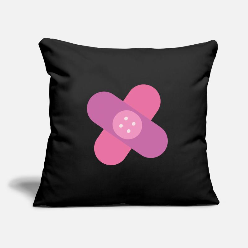 Cute plaster gift idea Sofa pillowcase 17,3'' x 17,3'' (45 x 45 cm)