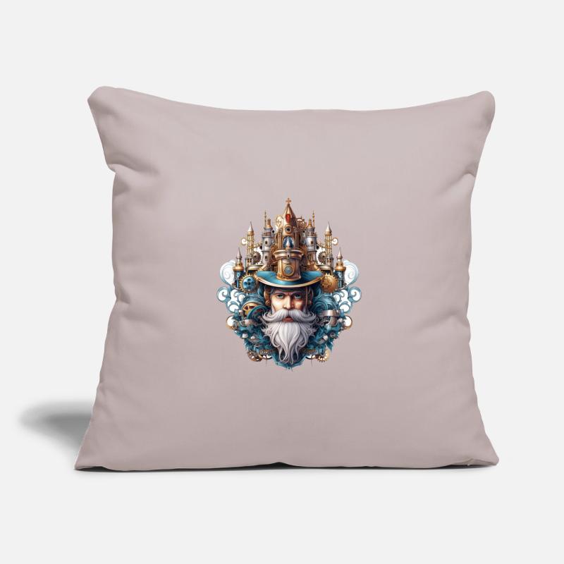 Nutcracker protects his castle and eats nuts Sofa pillowcase 17,3'' x 17,3'' (45 x 45 cm)
