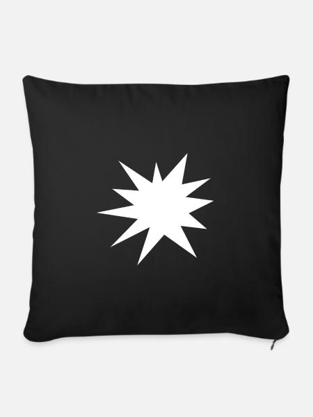 cooles Motiv - Sofakissenbezug 45 x 45 cm - Schwarz