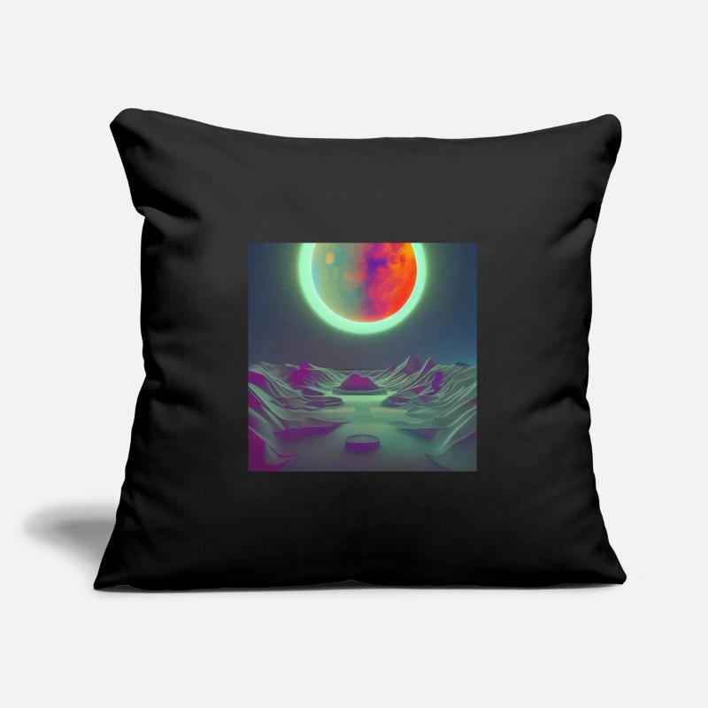 Solar Eclipse On An Exoplanet Sofa pillowcase 17,3'' x 17,3'' (45 x 45 cm)