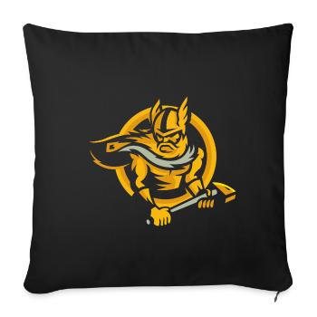 spartiate - Housse de coussin décorative 45 x 45 cm - noir - Devant