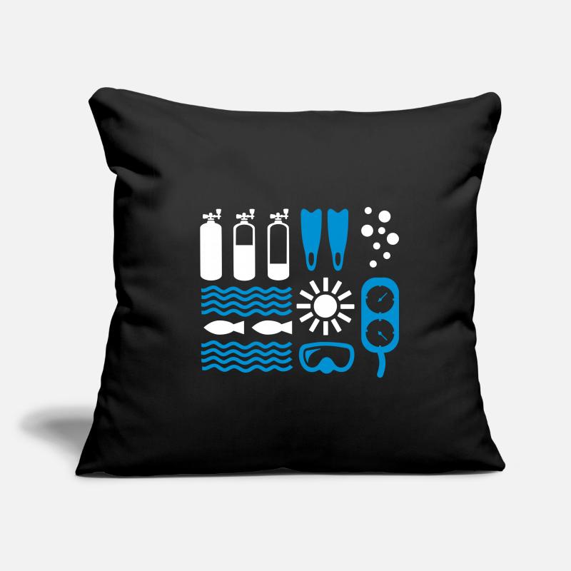 dive Sofa pillowcase 17,3'' x 17,3'' (45 x 45 cm)