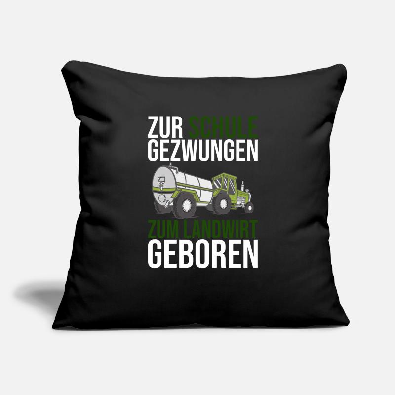 Nachwuchs Landwirt Schule Bauer Traktor Geschenk Sofakissenbezug 45 x 45 cm
