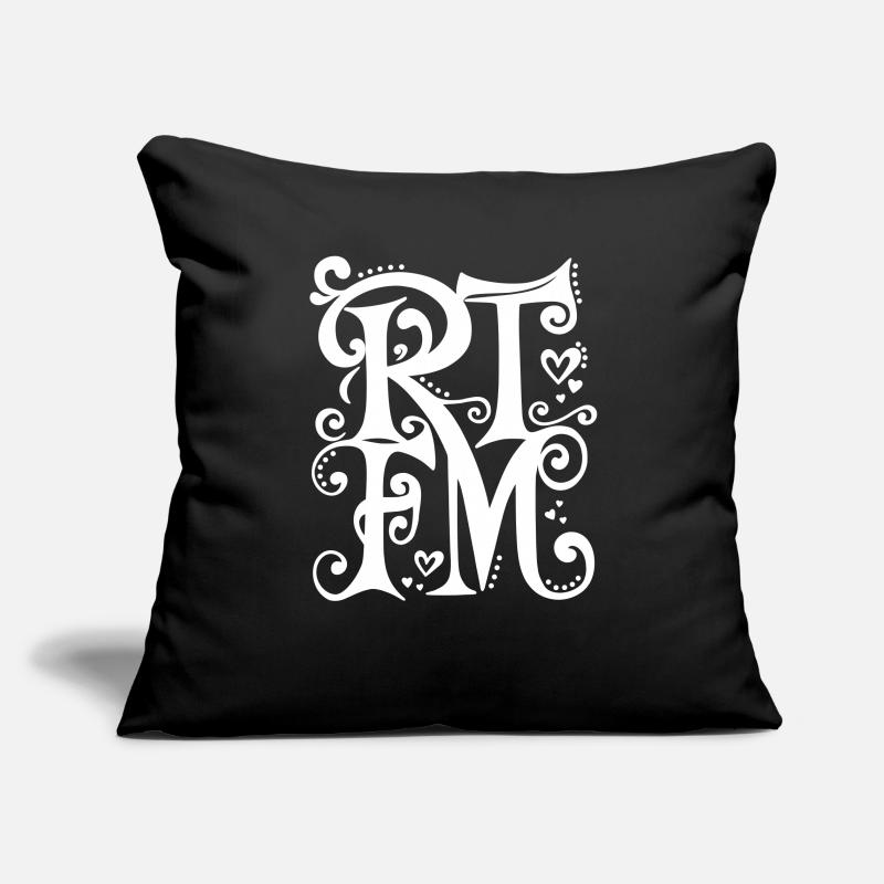RTFM – Changeable Nerd Statement as a Vector Sofa pillowcase 17,3'' x 17,3'' (45 x 45 cm)