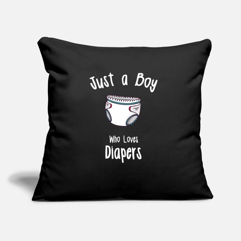 Conceptions de couches ABDL pour hommes Housse de coussin décorative 45 x 45 cm