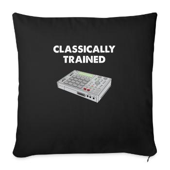 MPC Music Producer design - Sofa pillowcase 17,3'' x 17,3'' (45 x 45 cm) - black - Front