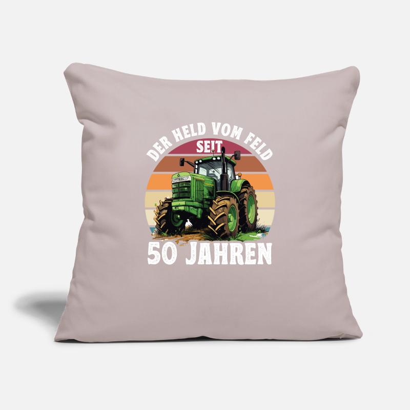 Der held Vom Feld Traktor 28 Geburtstag Sofakissenbezug 45 x 45 cm