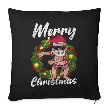 Christmas Holiday Gifts Kids - Sofa pillowcase 17,3'' x 17,3'' (45 x 45 cm) - black - Front