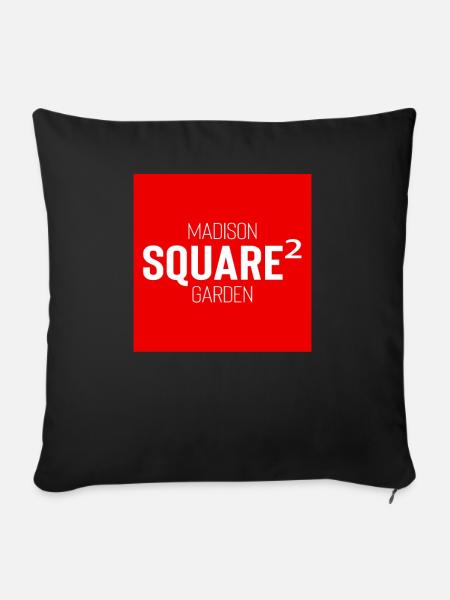 Square Streetwear: Lustiges & klares Statement - Sofakissenbezug 45 x 45 cm - Schwarz