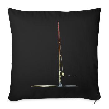 Angel Sketch Vintage Look - Sofa pillowcase 17,3'' x 17,3'' (45 x 45 cm) - black - Front