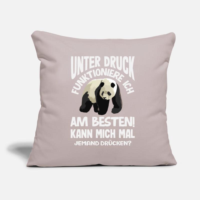 I function best under pressure Sofa pillowcase 17,3'' x 17,3'' (45 x 45 cm)