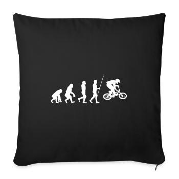 BMX Evolution - Sofakissenbezug 45 x 45 cm - Schwarz - Vorne