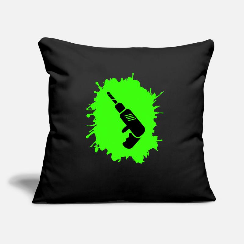 Artisan des perceuses Blobs Housse de coussin décorative 45 x 45 cm