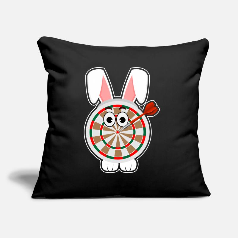 Fléchettes Fléchettes Bullseye Fléchettes Fléchettes Housse de coussin décorative 45 x 45 cm