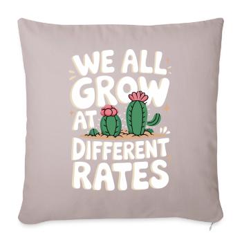 Cactus Cacti Desert Plant - Sofa pillowcase 17,3'' x 17,3'' (45 x 45 cm) - light taupe - Front