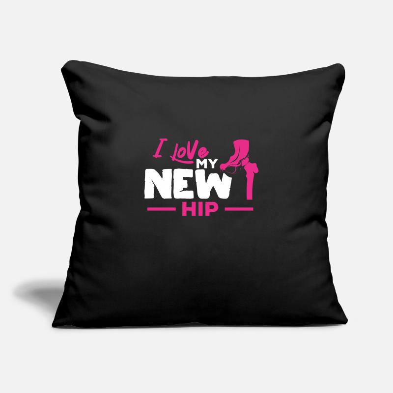 Hip Replacement Post New Hip Surgery Gift Sofa pillowcase 17,3'' x 17,3'' (45 x 45 cm)