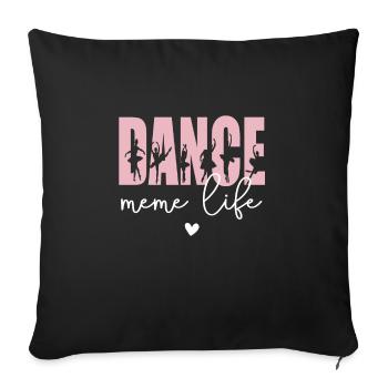 Proud Dance Meme Grandma Par Dancer Dancing Meme - Housse de coussin décorative 45 x 45 cm - noir - Devant