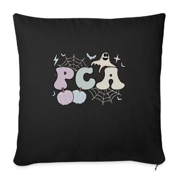 Aide-soignant Halloween PCA Infirmière Poison - Housse de coussin décorative 45 x 45 cm - noir - Devant