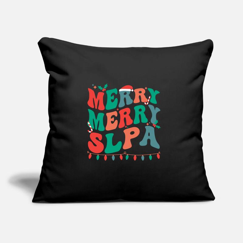 Speech Language Pathologist Assistant Christmas Sofa pillowcase 17,3'' x 17,3'' (45 x 45 cm)