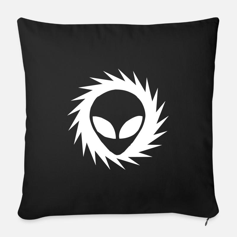 Alien Kreissäge Spikes - Sofakissenbezug 45 x 45 cm - Schwarz