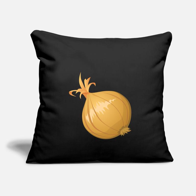 Oignons Housse de coussin décorative 45 x 45 cm