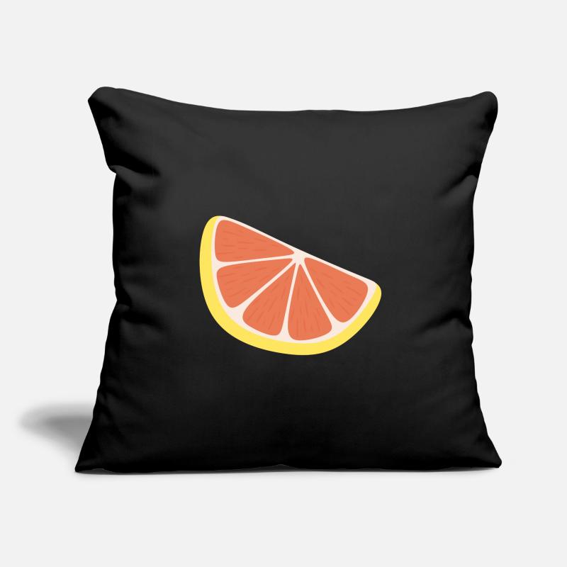 Grapefruit-Scheibe Sofakissenbezug 45 x 45 cm