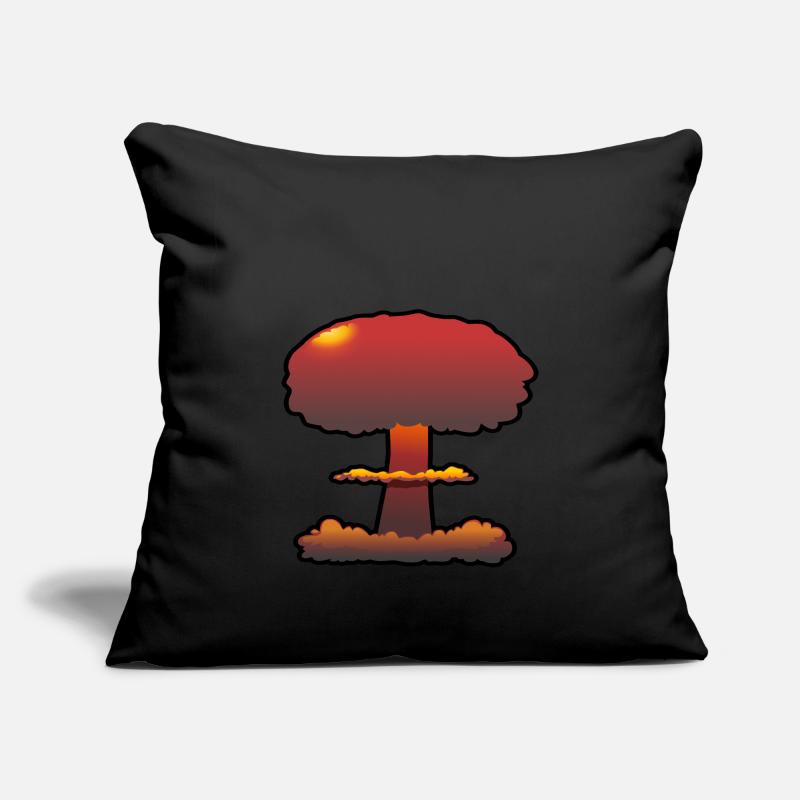 Boom Comic Explosion Mushroom Cloud Sofa pillowcase 17,3'' x 17,3'' (45 x 45 cm)