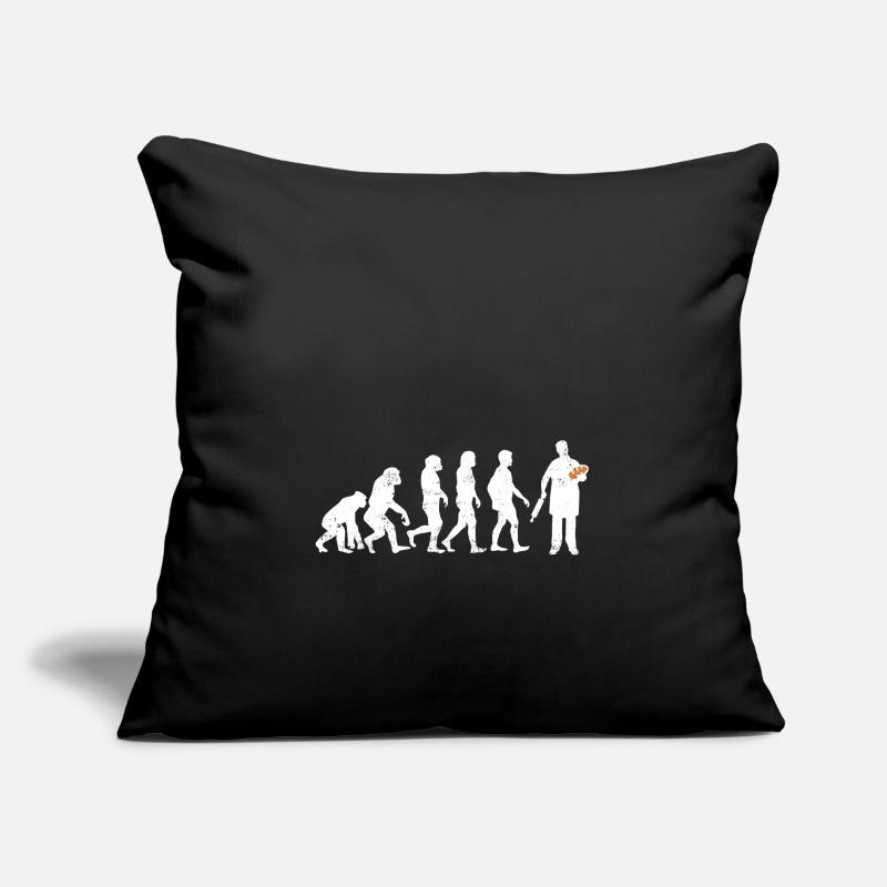 Baker evolution gift bread baking profession dough Sofa pillowcase 17,3'' x 17,3'' (45 x 45 cm)