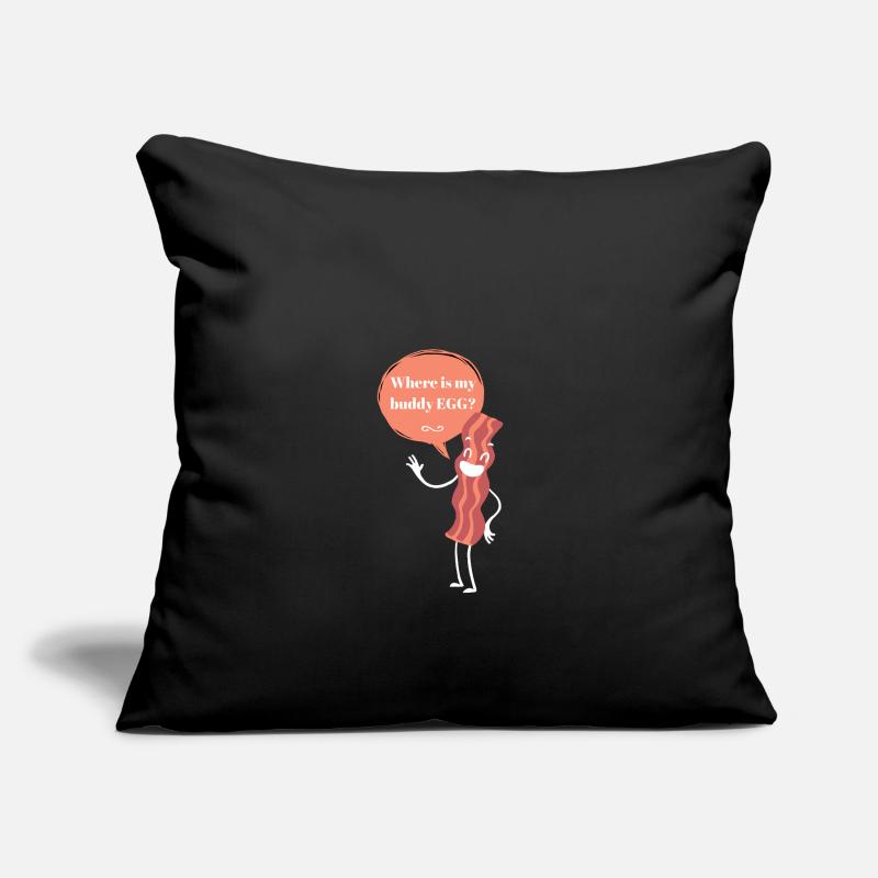 Bacon / EGG / Design / Bacon Tripes Housse de coussin décorative 45 x 45 cm