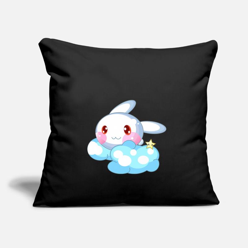 Rabbit cute kids Sofa pillowcase 17,3'' x 17,3'' (45 x 45 cm)