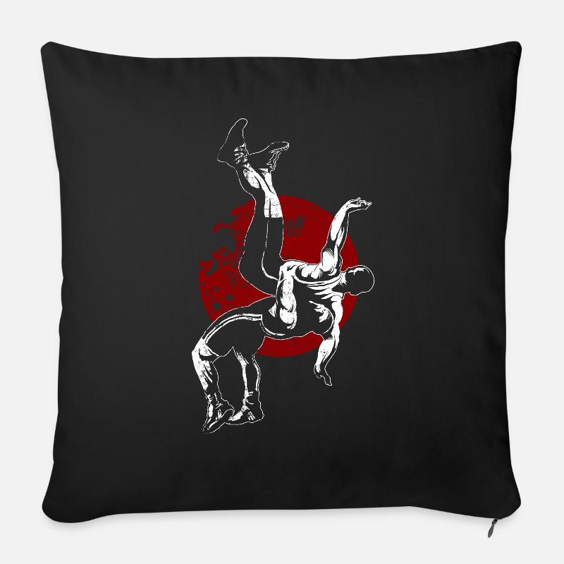 Ringer - Sofakissenbezug 45 x 45 cm - Schwarz