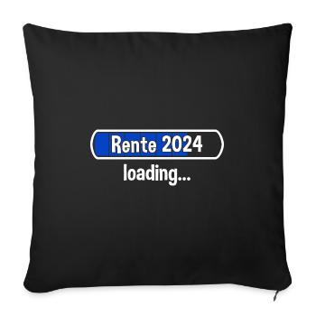 Rente 2024 Loading... Rente 2024 - Sofakissenbezug 45 x 45 cm - Schwarz - Vorne