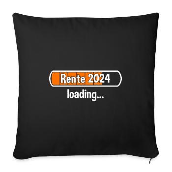 Rente 2024 Loading... Rente 2024 - Sofakissenbezug 45 x 45 cm - Schwarz - Vorne