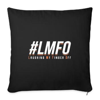 Bein Amputiert Arm Kämpfer Geschenk - Sofakissenbezug 45 x 45 cm - Schwarz - Vorne