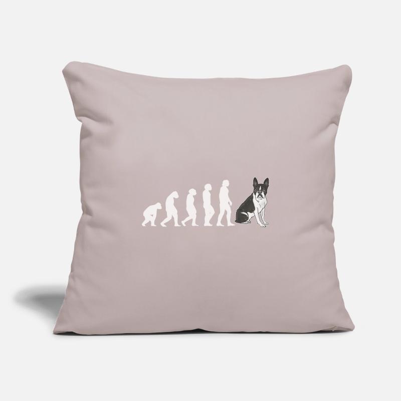 Evolution Boston Terrier Sofakissenbezug 45 x 45 cm