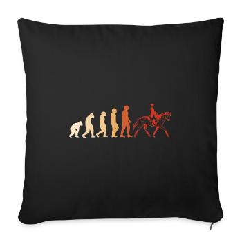 Pure Evolution Reining - Sofa pillowcase 17,3'' x 17,3'' (45 x 45 cm) - black - Front