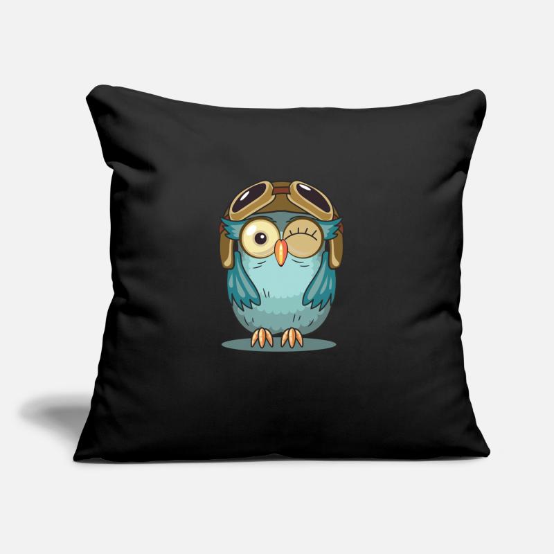 Aviateur Housse de coussin décorative 45 x 45 cm