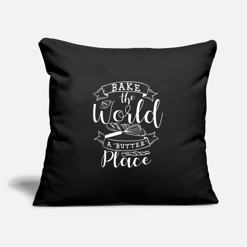 Cadeau de cuisson de cuisson Baker Housse de coussin décorative 45 x 45 cm