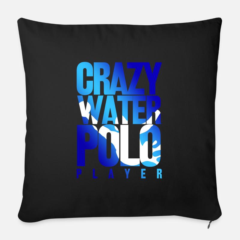 Wasserball - Sofakissenbezug 45 x 45 cm - Schwarz