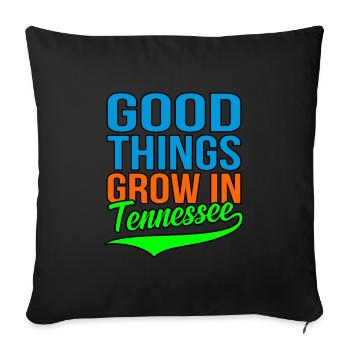 Wachsen Sie In Tennessee geschenk - Sofakissenbezug 45 x 45 cm - Schwarz - Vorne